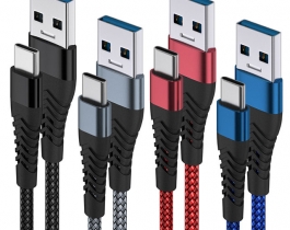 usb type-c 尼龙编织充电数据线 LYC-BZ301
