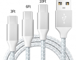 usb type-c 尼龙编织充电数据线 LYC-BZ302